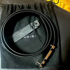 Amiri core belt Size 80
